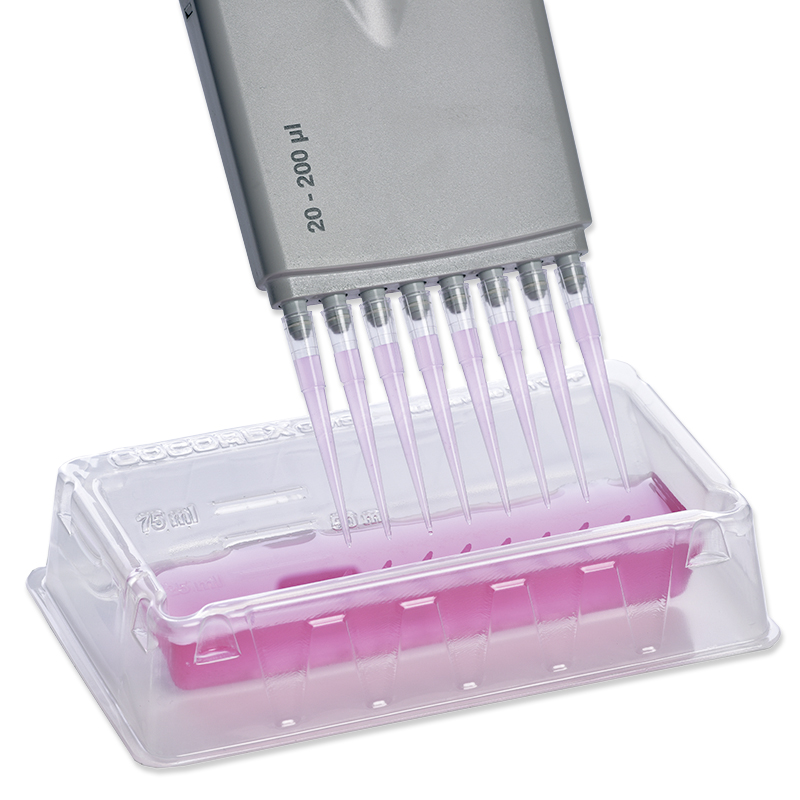 V Shape Reservoirs 75 Ml With Pipette Socorex